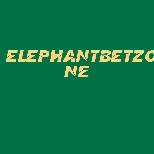 Logo da ELEPHANTBETZONE